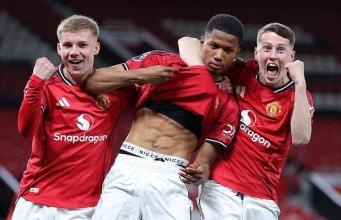 El Manchester United prepara el derbi de la final de la Copa Juvenil contra el City El Manchester United prepara el derbi de la final de la Copa Juvenil contra el City