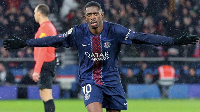 El doblete de Dembélé ayuda al PSG a liderar la Ligue 1 El doblete de Dembélé ayuda al PSG a liderar la Ligue 1