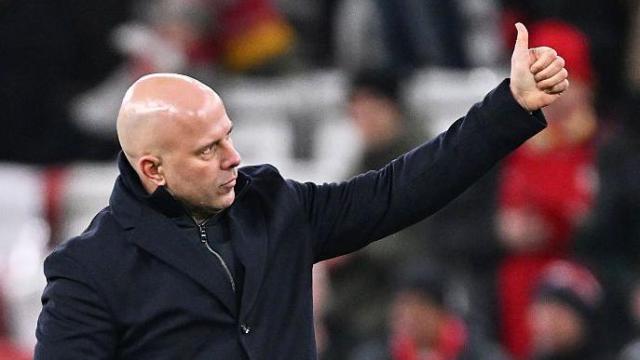 Rara noche de alegría para Salah y Slot en medio de una temporada turbulenta Rara noche de alegría para Salah y Slot en medio de una temporada turbulenta