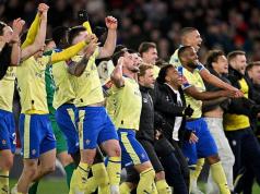 Una noche famosa para los Saints cuando vencieron al Arsenal Una noche famosa para los Saints cuando vencieron al Arsenal