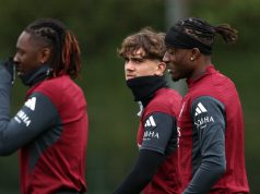 Las estrellas lesionadas del Arsenal se rompieron en el entrenamiento previo al Atlético Las estrellas lesionadas del Arsenal se rompieron en el entrenamiento previo al Atlético