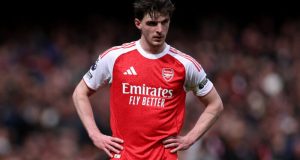 Declan Rice exige más del Arsenal ante el Manchester City Declan Rice exige más del Arsenal ante el Manchester City