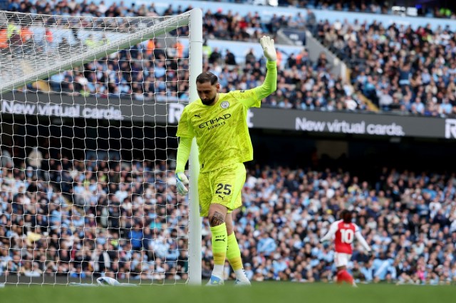 Lo define la forma en que respondió el portero del Manchester City ante un error, no el error en sí Lo define la forma en que respondió el portero del Manchester City ante un error, no el error en sí