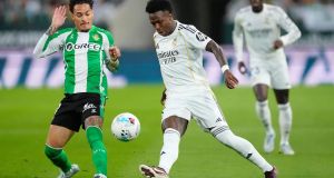 Héctor Bellerín arruina el viaje del Real Madrid a la Feria con el empate del Real Betis a la muerte Héctor Bellerín arruina el viaje del Real Madrid a la Feria con el empate del Real Betis a la muerte