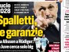Periódicos de hoy: Las garantías de Spalletti, la oportunidad de la Roma, Italia cada vez más triste Periódicos de hoy: Las garantías de Spalletti, la oportunidad de la Roma, Italia cada vez más triste
