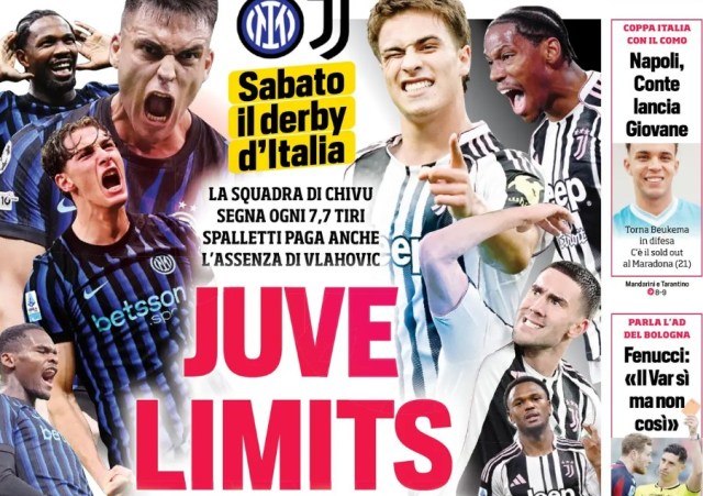 Periódicos de hoy – Los límites de la Juventus, Magic Malen Periódicos de hoy – Los límites de la Juventus, Magic Malen
