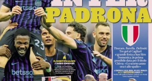 Periódicos de Hoy – El Inter prepara la fiesta del Scudetto, la rabia y las lágrimas de Gasperini Periódicos de Hoy – El Inter prepara la fiesta del Scudetto, la rabia y las lágrimas de Gasperini