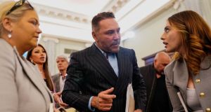 Boxeo-De La Hoya y el nieto de Ali advierten a los legisladores estadounidenses contra la revisión de la ley del boxeo Boxeo-De La Hoya y el nieto de Ali advierten a los legisladores estadounidenses contra la revisión de la ley del boxeo