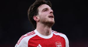 Se revela la actualización de la lesión de Declan Rice antes del partido del Arsenal contra Brighton Se revela la actualización de la lesión de Declan Rice antes del partido del Arsenal contra Brighton