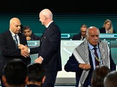 Delegados de las federaciones palestina e israelí se enfrentan en el Congreso de la FIFA Delegados de las federaciones palestina e israelí se enfrentan en el Congreso de la FIFA