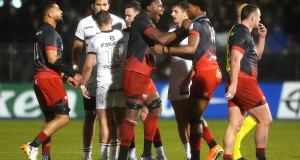 Los sarracenos gruñones encuentran el espíritu de los años de gloria de la Copa de Campeones para sorprender a Toulouse Los sarracenos gruñones encuentran el espíritu de los años de gloria de la Copa de Campeones para sorprender a Toulouse