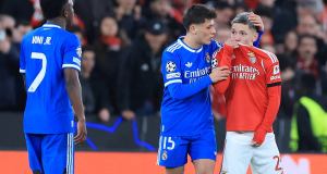 Gianluca Prestianni recibe sanción por ‘conducta homofóbica’ tras el incidente de Vinicius Jr Gianluca Prestianni recibe sanción por ‘conducta homofóbica’ tras el incidente de Vinicius Jr