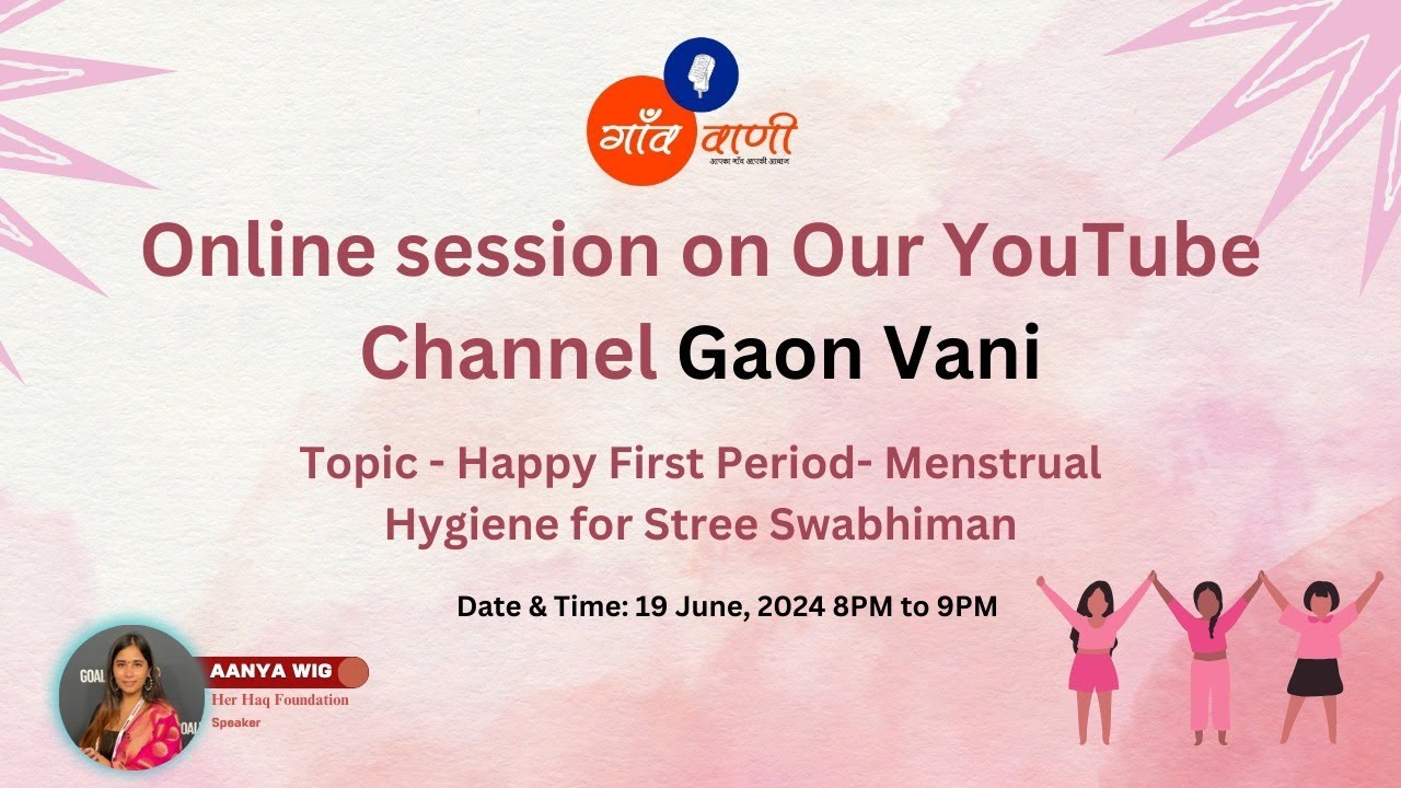 Happy First Period- Menstrual Hygiene for Stree Swabhiman Happy First Period- Menstrual Hygiene for Stree Swabhiman