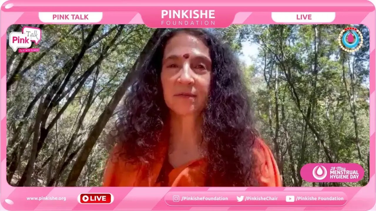 Sadhvi Bhagwati Saraswati Ji : Menstrual Hygiene Day 2021 : Opening Address : Pinkishe foundation Sadhvi Bhagwati Saraswati Ji : Menstrual Hygiene Day 2021 : Opening Address : Pinkishe foundation