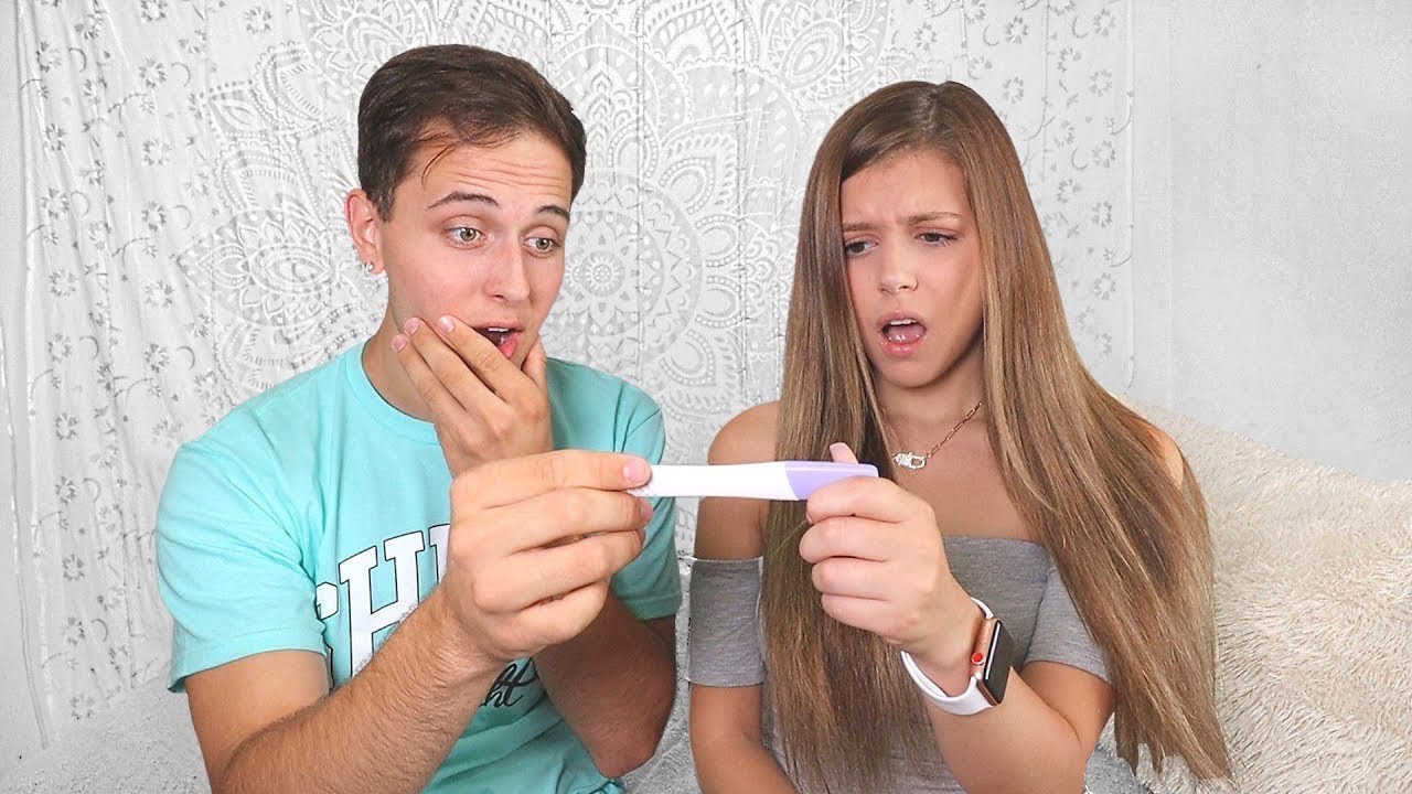 TAKING A PREGNANCY TEST TAKING A PREGNANCY TEST
