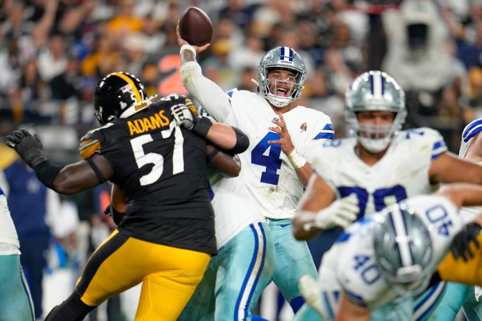 Dak Prescott makes mistakes but comes up clutch to lead Cowboys to a win over Steelers Dak Prescott makes mistakes but comes up clutch to lead Cowboys to a win over Steelers