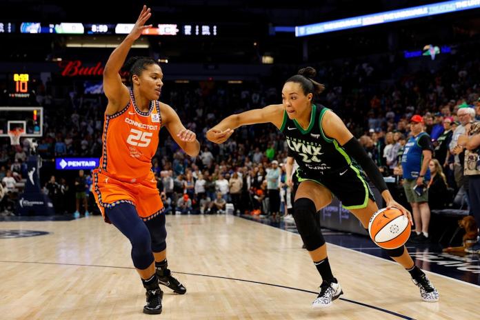 WNBA playoffs: Lynx snap 7-game home losing streak vs. Sun to even series 1-1 WNBA playoffs: Lynx snap 7-game home losing streak vs. Sun to even series 1-1