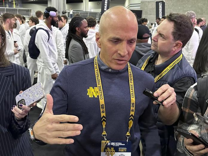 Notre Dame AD says he thinks there’s a chance for seeding tweak in College Football Playoff Notre Dame AD says he thinks there’s a chance for seeding tweak in College Football Playoff