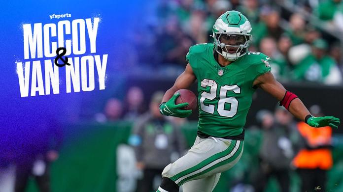 Saquon’s Record Chase, Ravens’ Playoff Push, and Shocking 2025 Sports Predictions | McCoy & Van Noy Saquon’s Record Chase, Ravens’ Playoff Push, and Shocking 2025 Sports Predictions | McCoy & Van Noy