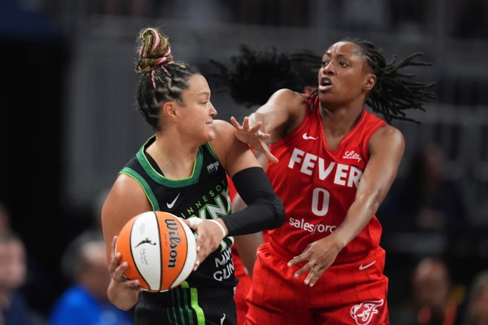 McBride scores 29 points, Shepard has triple-double as Lynx beat Fever 95-90 McBride scores 29 points, Shepard has triple-double as Lynx beat Fever 95-90