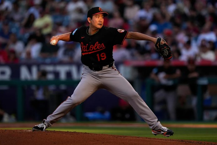 Orioles ride Tomoyuki Sugano’s strong start and Gunnar Henderson’s 2 RBIs to 4-1 win over Angels Orioles ride Tomoyuki Sugano’s strong start and Gunnar Henderson’s 2 RBIs to 4-1 win over Angels