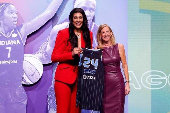 Sky rookie, No. 3 pick Kamilla Cardoso out at least 4-6 weeks with shoulder injury Sky rookie, No. 3 pick Kamilla Cardoso out at least 4-6 weeks with shoulder injury