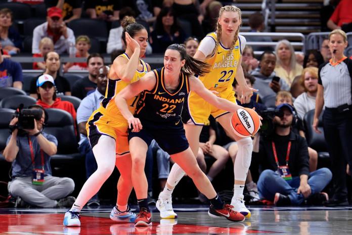 Caitlin Clark outplays Cameron Brink for career-high 30, but red-hot Sparks overwhelm Fever from long distance Caitlin Clark outplays Cameron Brink for career-high 30, but red-hot Sparks overwhelm Fever from long distance