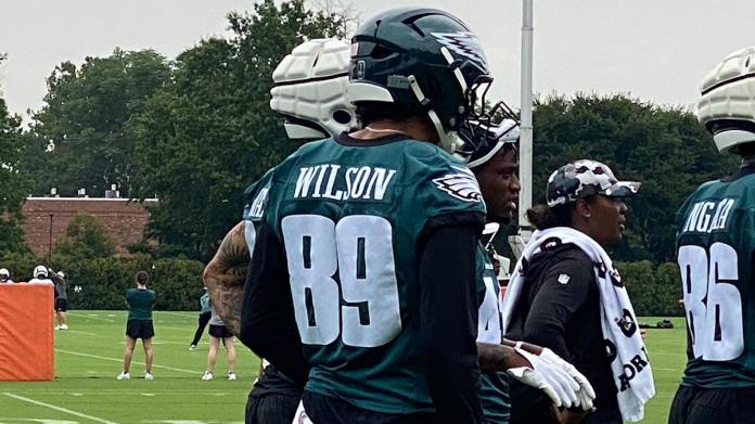 Johnny Wilson’s march toward 1st-team reps began in the offseason Johnny Wilson’s march toward 1st-team reps began in the offseason