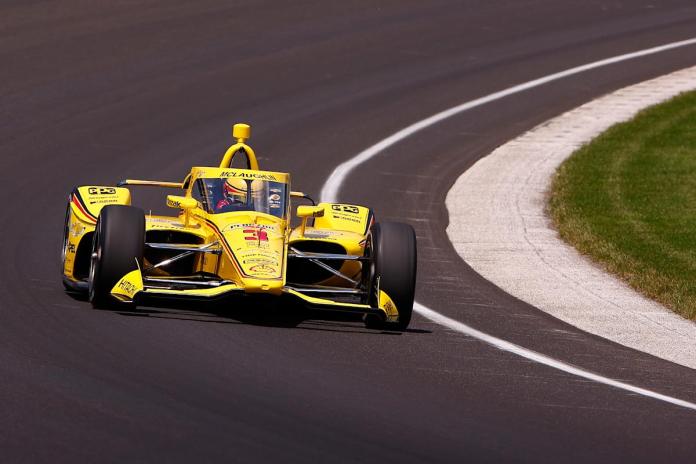 Scott McLaughlin leads Penske front row sweep for Indianapolis 500; Kyle Larson to start 5th Scott McLaughlin leads Penske front row sweep for Indianapolis 500; Kyle Larson to start 5th