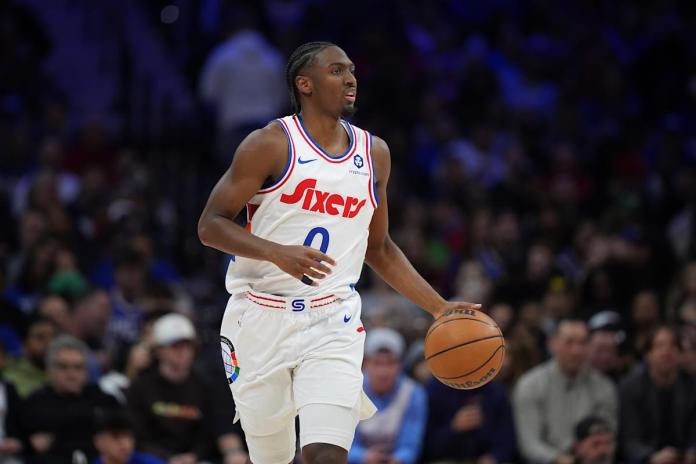 76ers’ Tyrese Maxey leaves game vs. Trail Blazers early with back injury after hard fall 76ers’ Tyrese Maxey leaves game vs. Trail Blazers early with back injury after hard fall