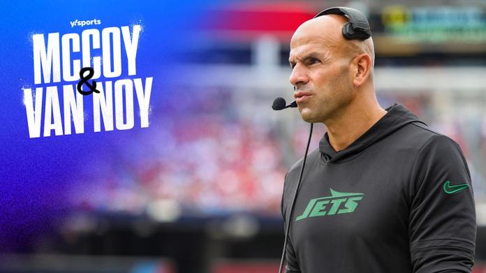 Did Robert Saleh Deserve to Be Fired? Jets in Trouble After Rodgers’ Struggles | McCoy & Van Noy Did Robert Saleh Deserve to Be Fired? Jets in Trouble After Rodgers’ Struggles | McCoy & Van Noy