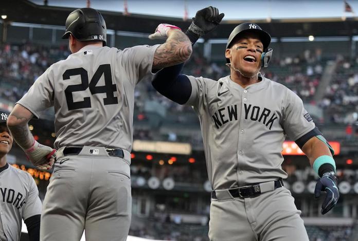 Aaron Judge finishes off torrid May by breaking a Babe Ruth and Lou Gehrig Yankees record Aaron Judge finishes off torrid May by breaking a Babe Ruth and Lou Gehrig Yankees record