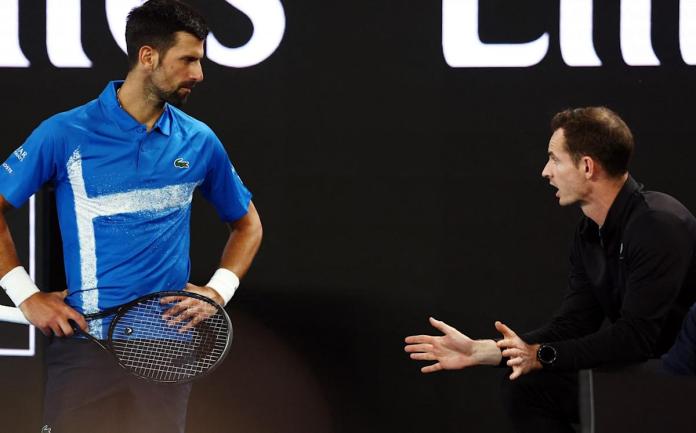 Andy Murray’s coaching debut turns awkward amid Novak Djokovic’s frustration Andy Murray’s coaching debut turns awkward amid Novak Djokovic’s frustration