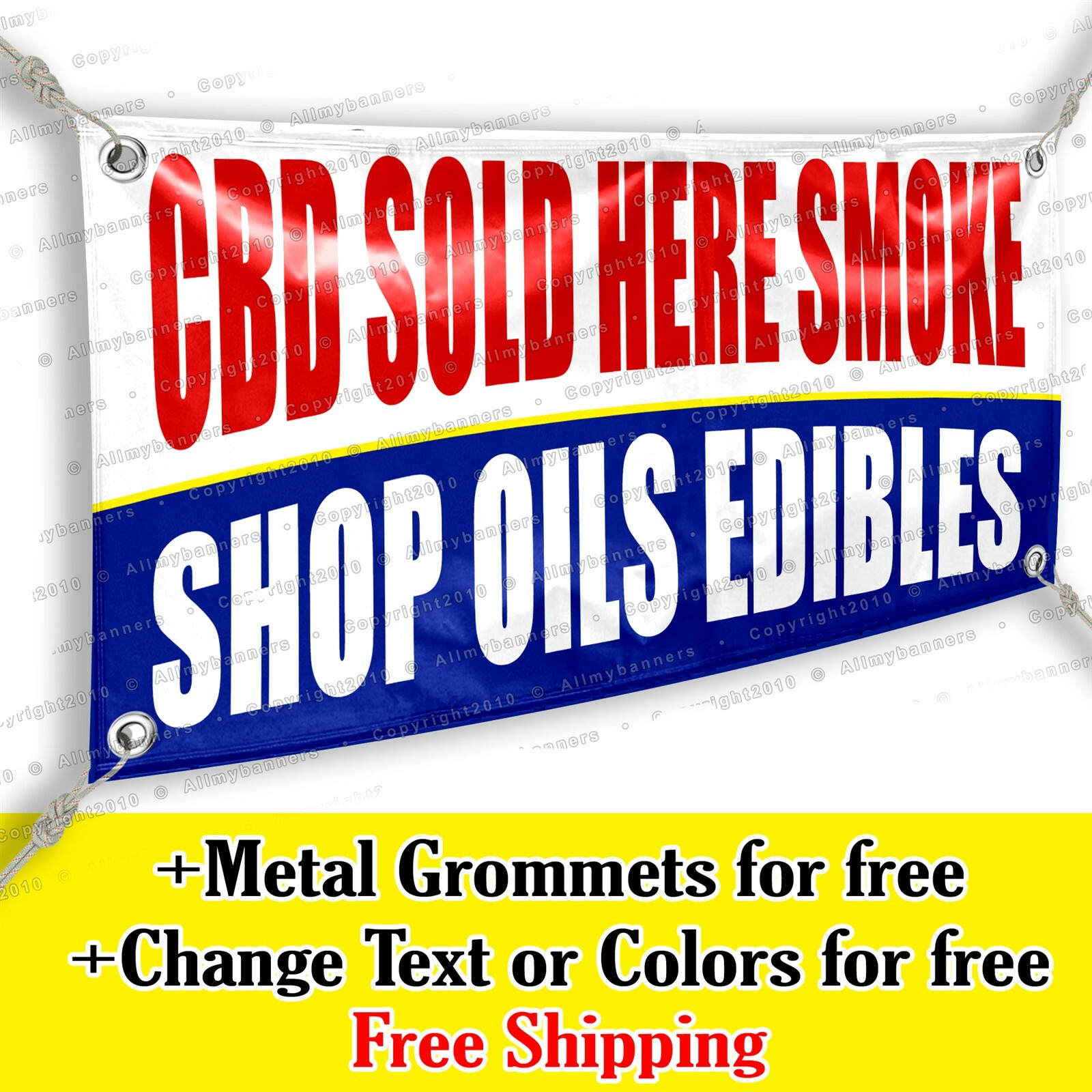Cbd Sold Here Smoke Shop Oils Edibles Custom Vinyl Banner Advertising Sign rb