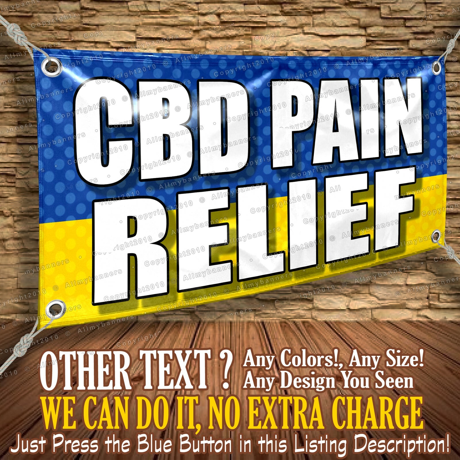 Cbd Pain Relief Custom Banner Business Sign Allmybanners