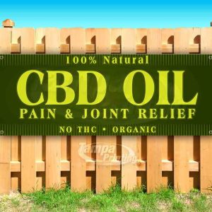 CBD PAIN & JOINT RELIEF Advertising Vinyl Banner Flag Sign Many Sizes CBD PAIN & JOINT RELIEF Advertising Vinyl Banner Flag Sign Many Sizes