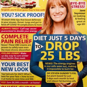 FIRST FOR WOMEN Magazine Prevent Stress Diets CBD Pain Relief Jan 11 2021 FIRST FOR WOMEN Magazine Prevent Stress Diets CBD Pain Relief Jan 11 2021