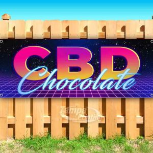 CBD Chocolate Advertising Vinyl Banner Flag Sign Many Sizes Available USA Edible CBD Chocolate Advertising Vinyl Banner Flag Sign Many Sizes Available USA Edible