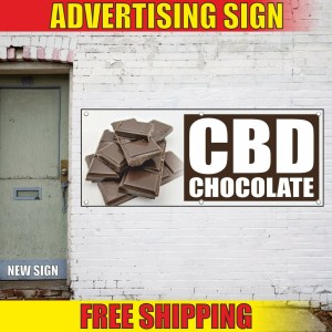 CBD CHOCOLATE Banner Advertising Vinyl Sign Flag EDIBLES GIFT HOOKAH HERBAL VAPE CBD CHOCOLATE Banner Advertising Vinyl Sign Flag EDIBLES GIFT HOOKAH HERBAL VAPE