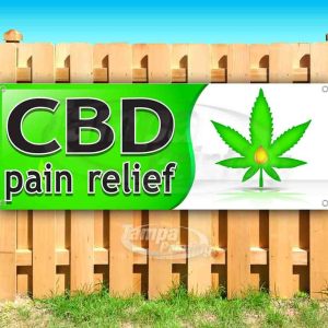 CBD PAIN RELIEF Advertising Vinyl Banner Flag Sign Many Sizes Available CBD PAIN RELIEF Advertising Vinyl Banner Flag Sign Many Sizes Available