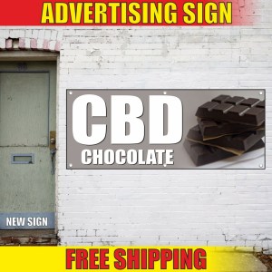 CBD Banner Advertising Vinyl Sign Flag EDIBLES GIFT HOOKAH HERBAL VAPE Chocolate CBD Banner Advertising Vinyl Sign Flag EDIBLES GIFT HOOKAH HERBAL VAPE Chocolate