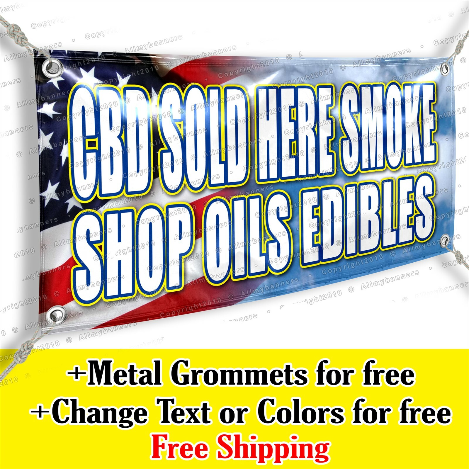 Cbd Sold Here Smoke Shop Oils Edibles Custom Vinyl Banner Advertising Sign m1