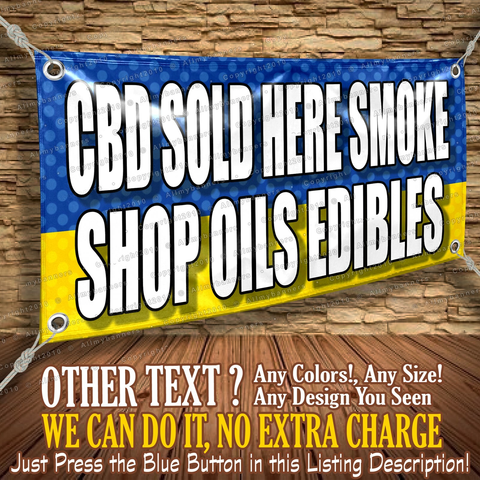 Cbd Sold Here Smoke Shop Oils Edibles Custom Banner Business Sign Allmybanners