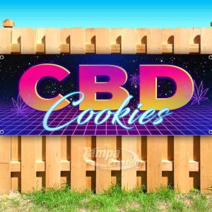 CBD Cookies Advertising Vinyl Banner Flag Sign Many Sizes Available USA Edibles CBD Cookies Advertising Vinyl Banner Flag Sign Many Sizes Available USA Edibles