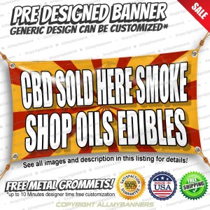 Cbd Sold Here Smoke Shop Oils Edibles Advertising Vinyl Banner Sign strong Cbd Sold Here Smoke Shop Oils Edibles Advertising Vinyl Banner Sign strong