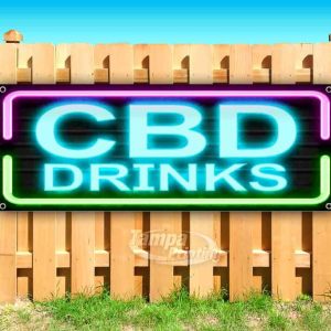 CBD Drinks Advertising Vinyl Banner Flag Sign Many Sizes Available USA Edibles CBD Drinks Advertising Vinyl Banner Flag Sign Many Sizes Available USA Edibles