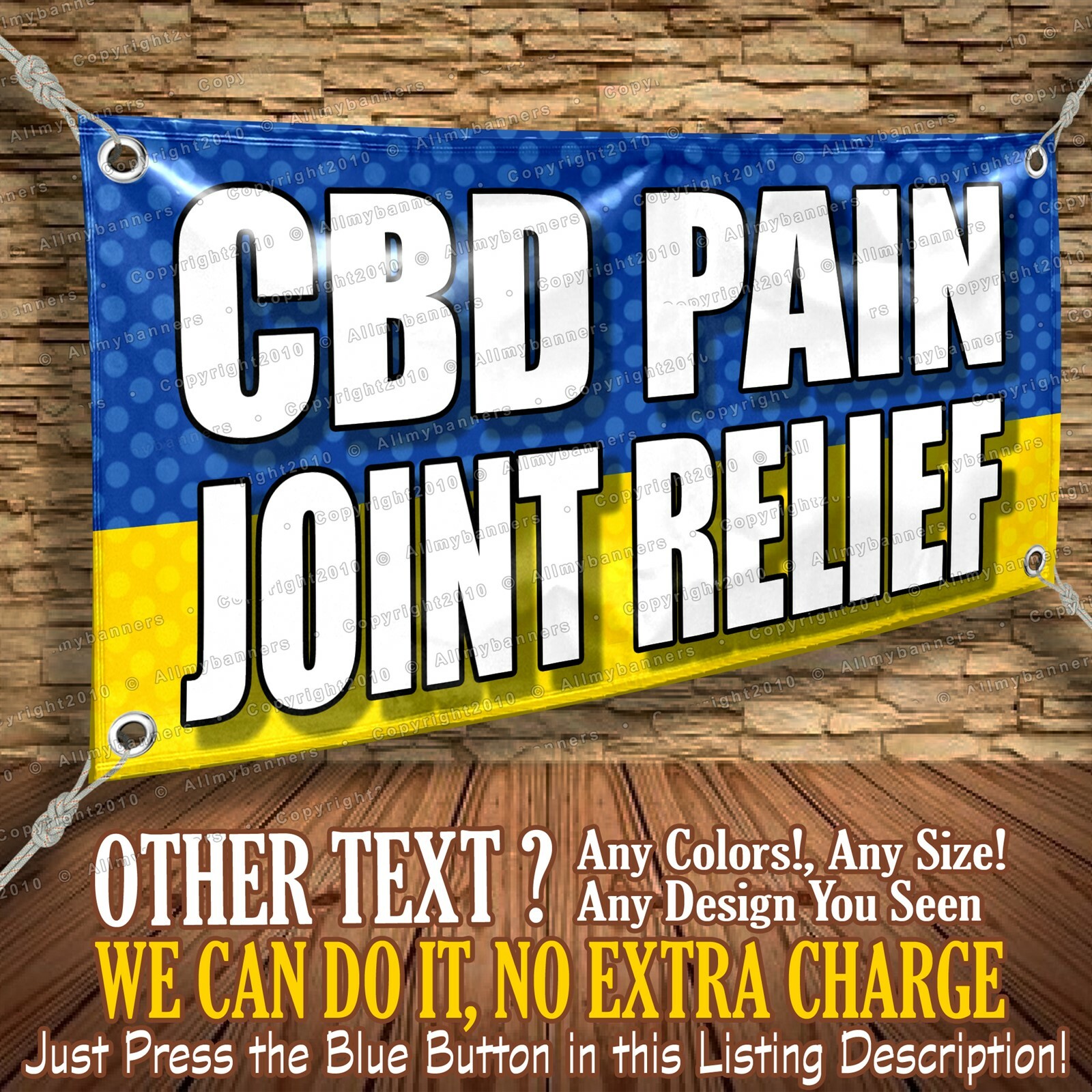 Cbd Pain Joint Relief Custom Banner Business Sign Allmybanners