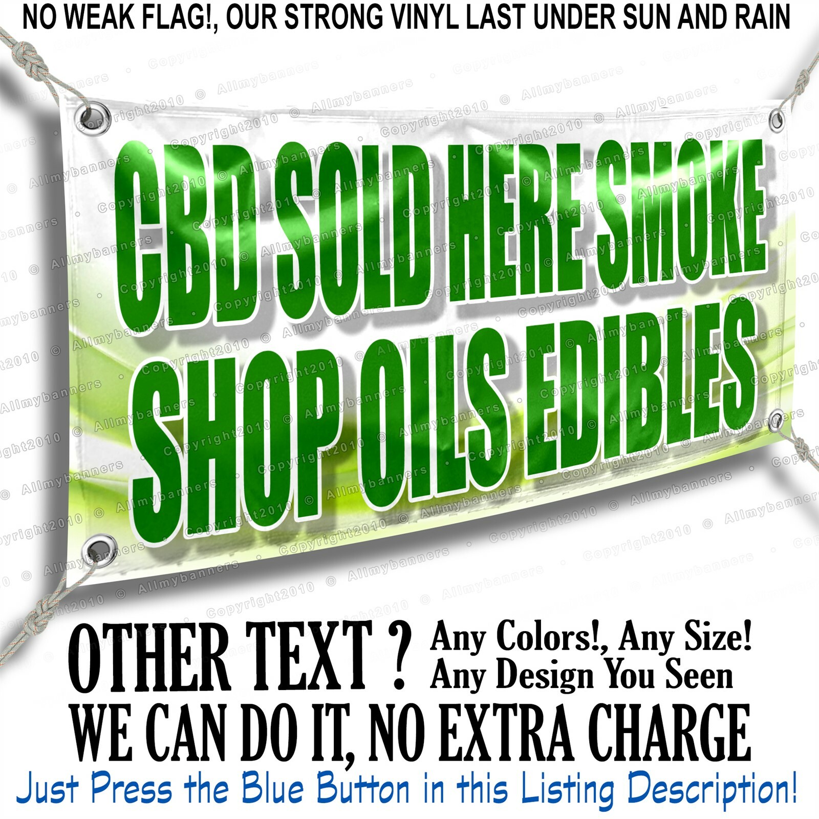 Cbd Sold Here Smoke Shop Oils Edibles Custom Banner Vinyl Sign Allmybanners