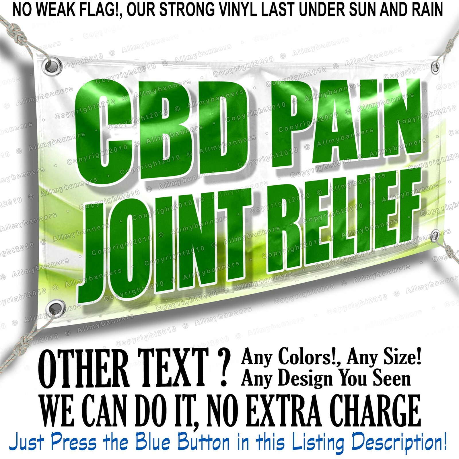 Cbd Pain Joint Relief Custom Banner Vinyl Sign Allmybanners