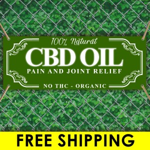 CBD PAIN AND JOINT RELIEF 100% NATURAL NO THC Advertising Vinyl Banner Sign Flag CBD PAIN AND JOINT RELIEF 100% NATURAL NO THC Advertising Vinyl Banner Sign Flag